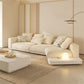 AAF Furniture Light Luxury Linen Cotton  Fabric Cloud Shaped Sofa set for Livingroom