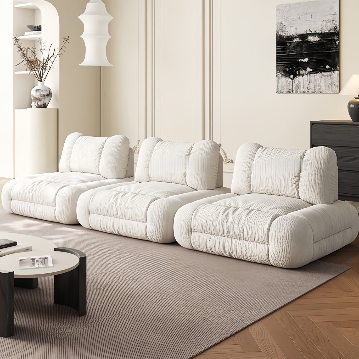 AAF Furniture Luxury Cloud Sofa Set for Living Room UAE Online D3