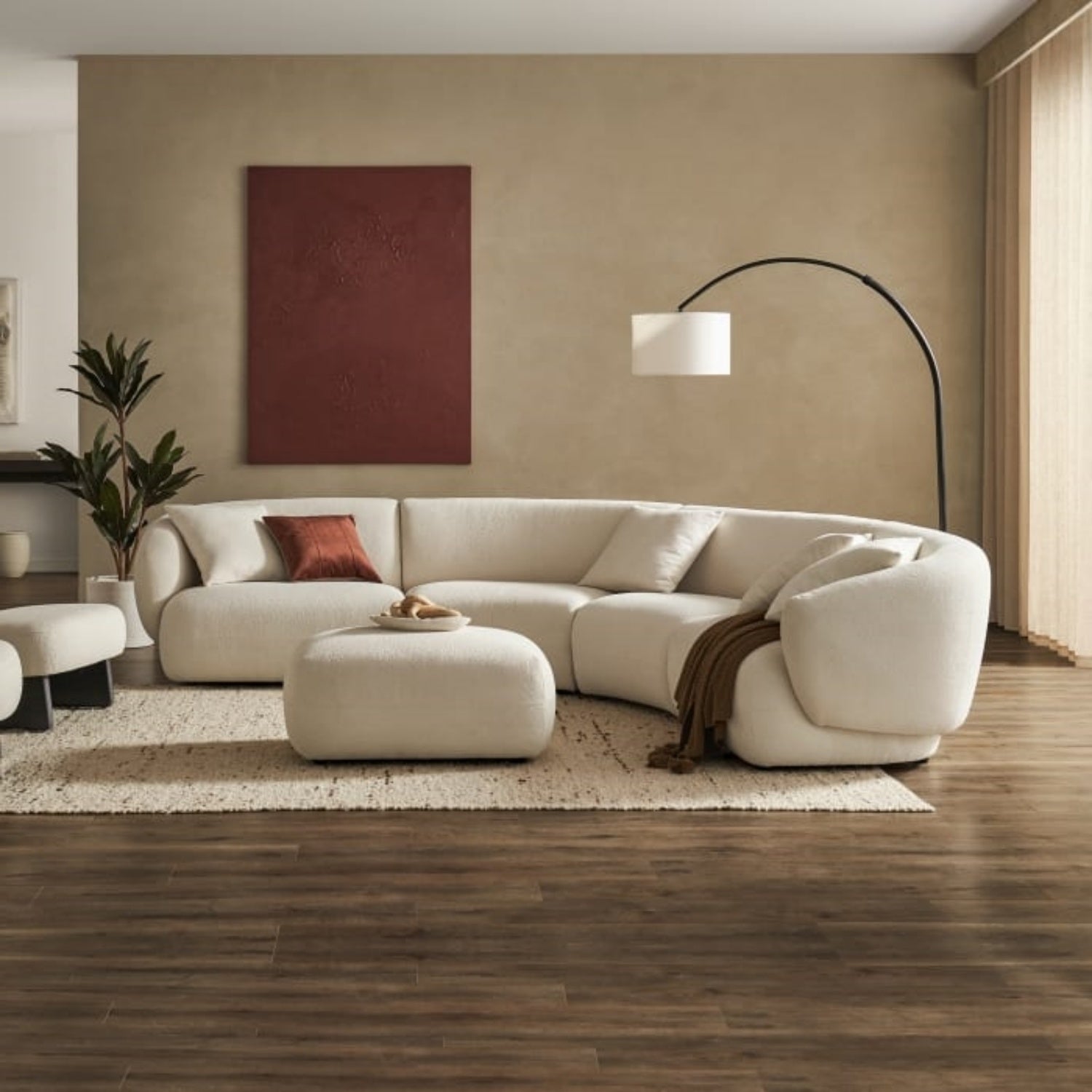 AAF Furniture Luxury Cloud Sofa Set for Living Room Dubai & UAE D3