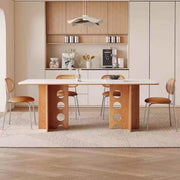 AAF FURNITURE Elegant Dining Table for Modern Dining Room Without Chairs