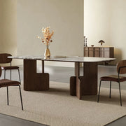 AAF FURNITURE Elegant Dining Table for Modern Dining Room Without Chairs