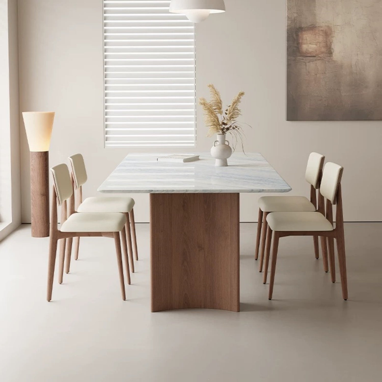 AAF FURNITURE Elegant Dining Table for Modern Dining Room Without Chairs