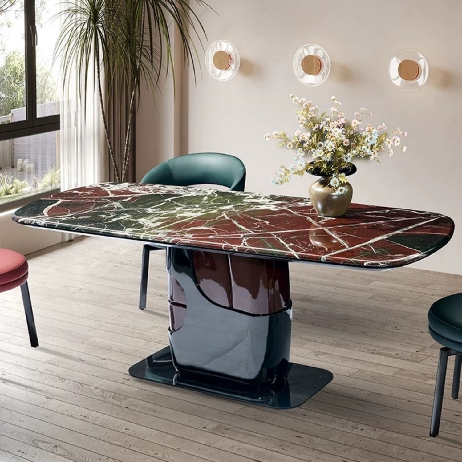 AAF FURNITURE Elegant Dining Table for Modern Dining Room Without Chairs