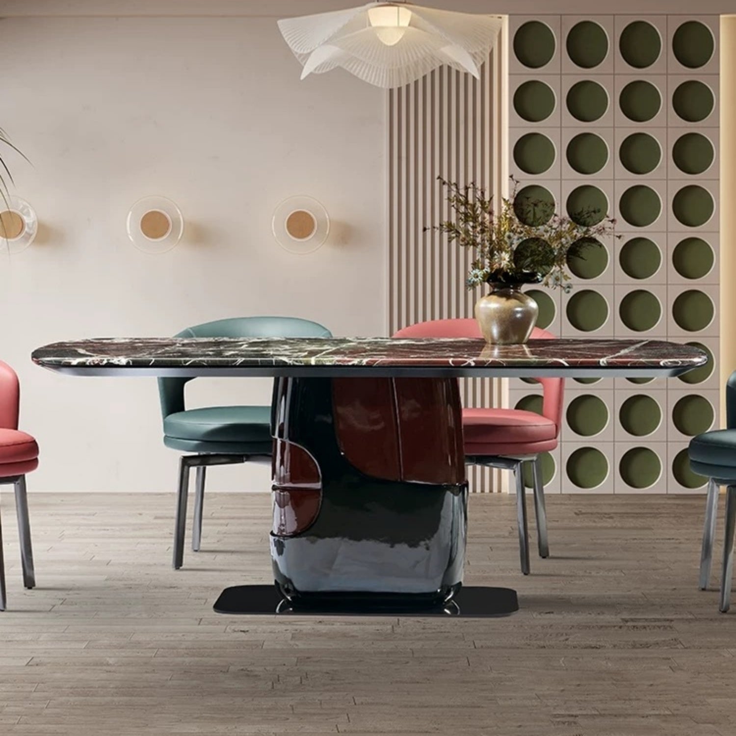 AAF FURNITURE Elegant Dining Table for Modern Dining Room Without Chairs
