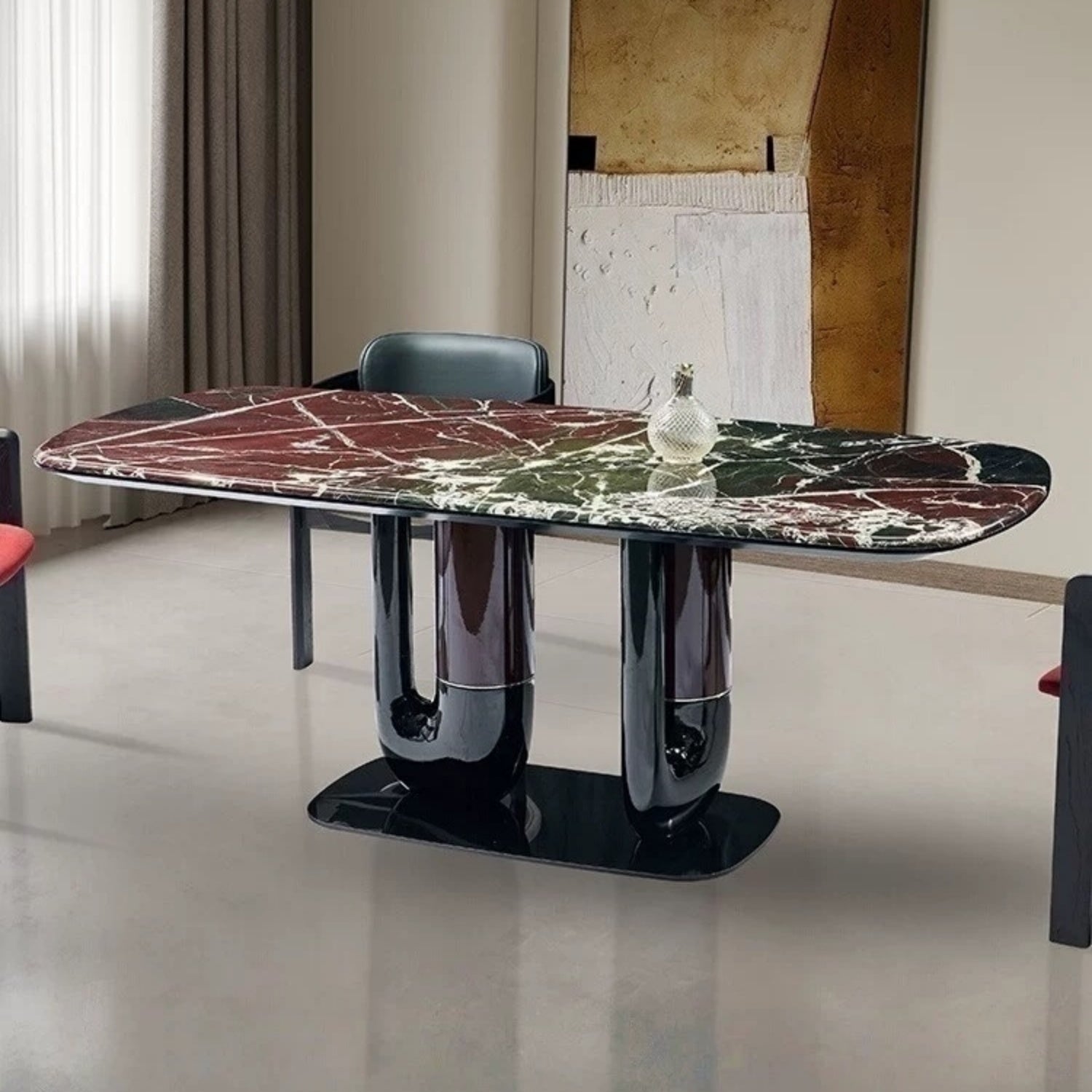 AAF FURNITURE Elegant Dining Table for Modern Dining Room Without Chairs