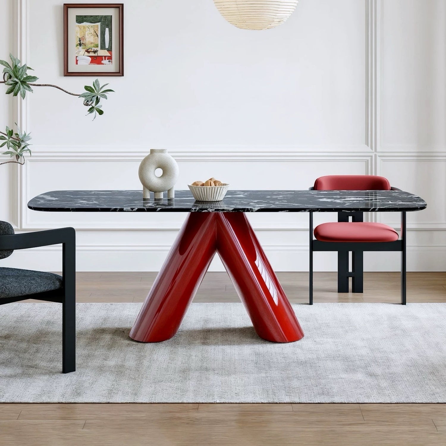 AAF FURNITURE Elegant Dining Table for Modern Dining Room Without Chairs