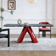 AAF FURNITURE Elegant Dining Table for Modern Dining Room Without Chairs
