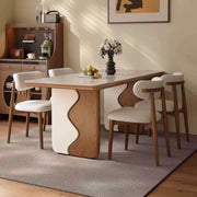AAF FURNITURE Elegant Dining Table for Modern Dining Room Without Chairs