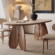 AAF FURNITURE Elegant Dining Table for Modern Dining Room Without Chairs