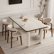 AAF FURNITURE Elegant Dining Table for Modern Dining Room Without Chairs