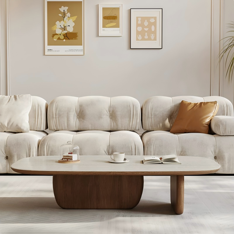 مجموعة طاولات متداخلة موفرة للمساحة من AAF FURNITURE لغرفة المعيشة الحديثة