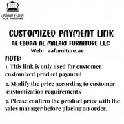 AAF Furniture Furniture: CUSTOMIZED PAYMENT LINK in Dubai showroom