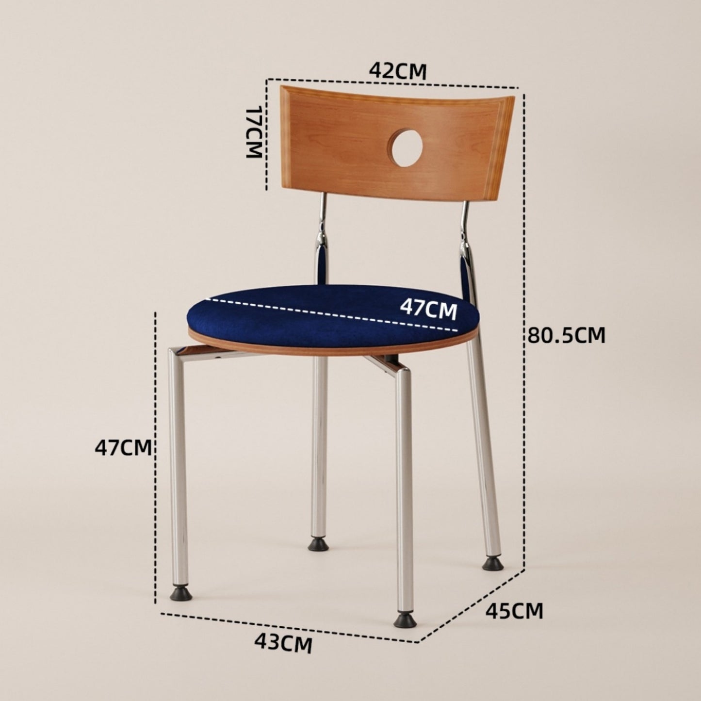AAF Furniture Luxury Winnie Dining Chair Armchair for Living Room Dining Room