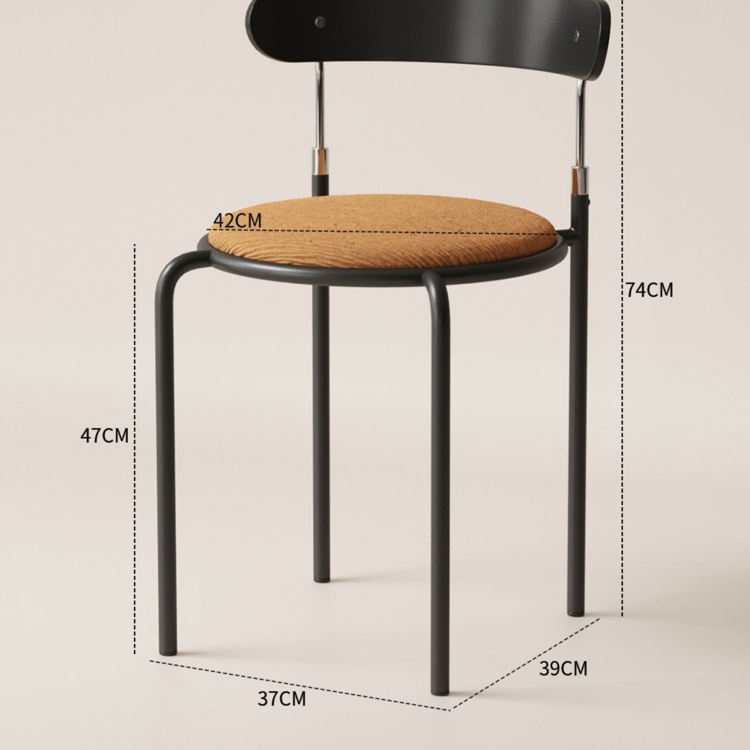 AAF Furniture Luxury Roman Dining Chair Armchair for Living Room Dining Room