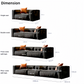 AAF Furniture Fleece Fabric Overstuffed Multifunction Toast shaped Sofa Chair set for Livingroom Office