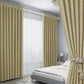 2 Panels 100% Blackout Curtains for Living Room Thermal Insulated Bedroom Darkening Drapes